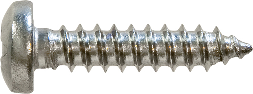 Screws Pan Pozi S/S 10 x 1" (4.8 x 25mm)