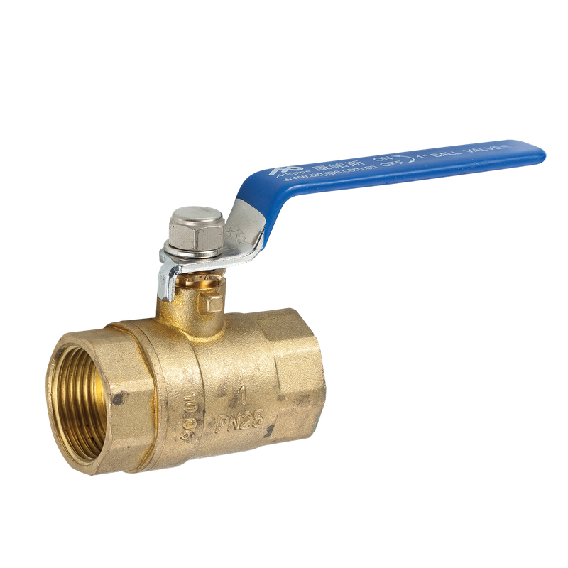 1 FEMALE BRASS AIRPIPE BALL VALVE