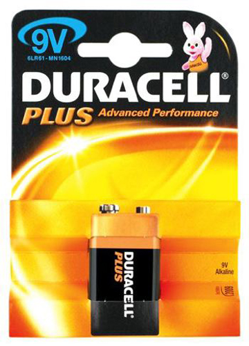 DURACELL Plus Alkaline 9V