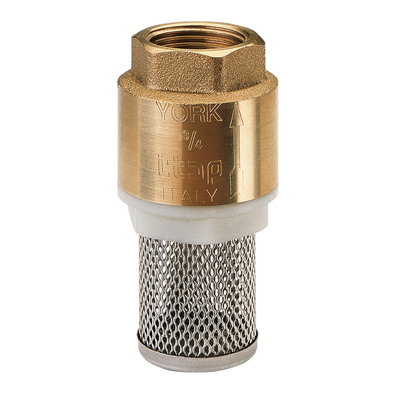 BSP FEM BRASS YORK FOOT VALVE