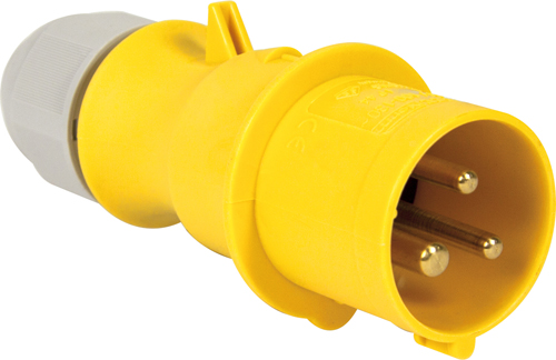 110V 16 Amp Yellow Plug