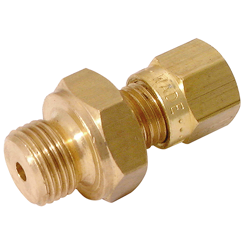 06MM OD X 3/8 BSPP MALE STUD COUPLING