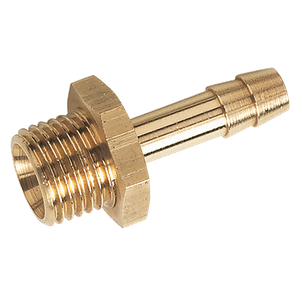 1/2  BSPP MALE X 1/2 ID HOSE BRASS 60