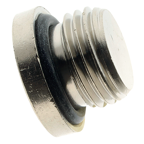 BSPP MALE O-RING BLANK PLUG