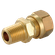 06MM OD X 1/2 NPT  MALE STUD COUPLING