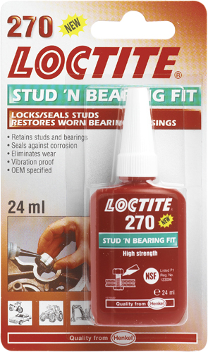 LOCTITE 271 Stud �n Bearing24ml bottle