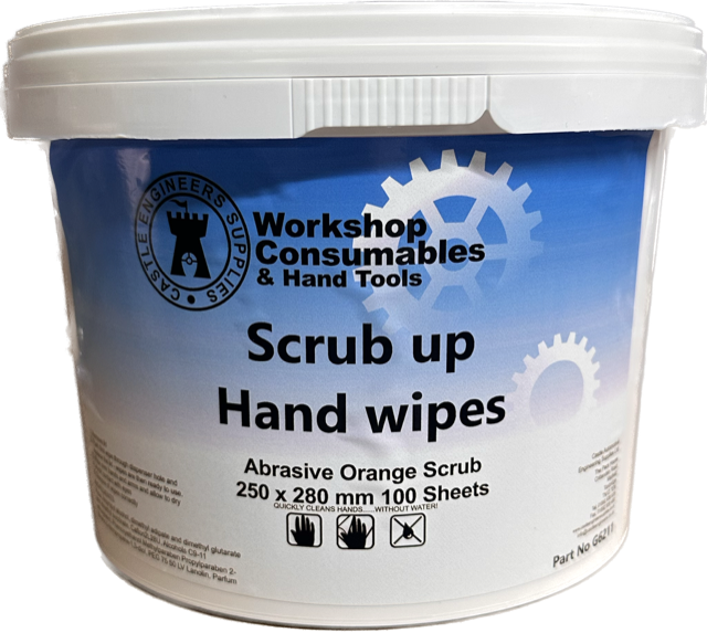 ABRASIVE HAND WIPES