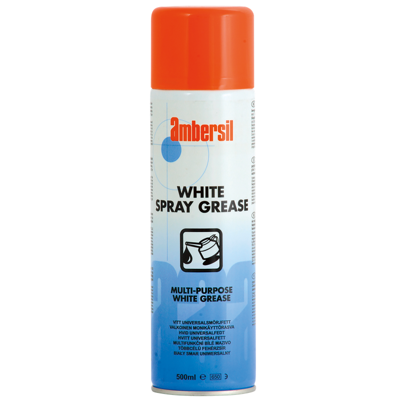 WHITE SPRAY GREASE 500ML