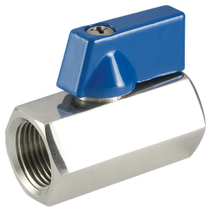 F/F 316 ST/ST HEX MINI BALL VALVE