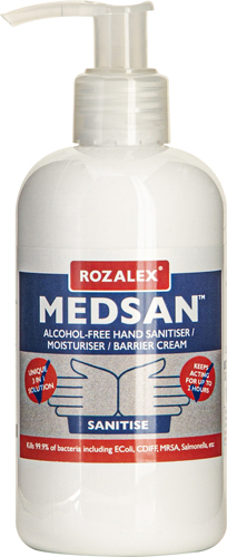 ROZALEX 'Medsan' Sanitising Cream 250ml