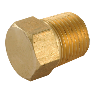 1/2 API  MALE BRASS HEX HEAD PLUG