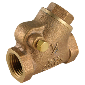 BSPT FXF BZ SWING CHECK VALVE