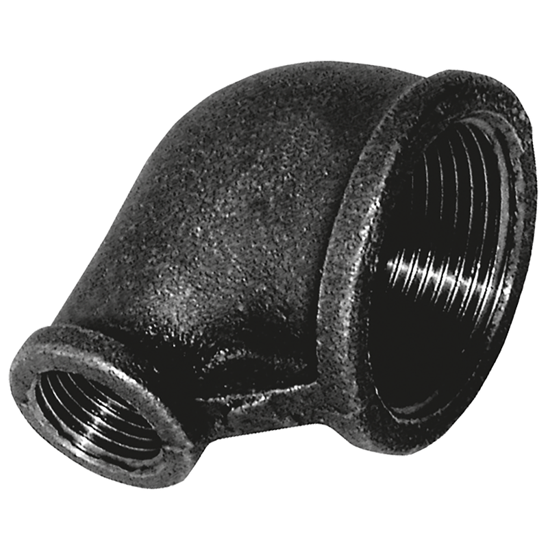2X1         BSPT FEM/REDU ELBOW BLACK