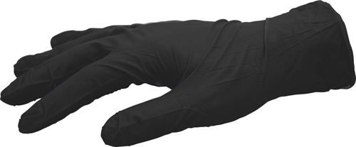 Black Pro-Tect Soft Nitrile Gloves - Powder FREE-M