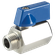 1/2 M/F 316 ST/ST HEX MINI BALL VALVE