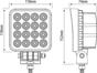 4" High Power Worklamp 3200Lm