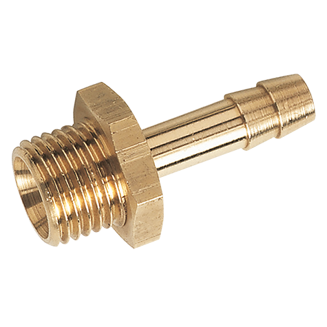 1/2  BSPP MALE X 1/2 ID HOSE BRASS 60