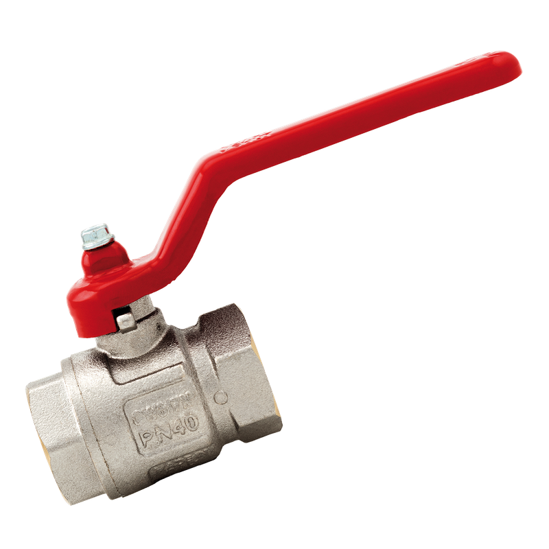 BSPP FEM F/FLOW BRASS BALL VALVE