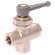 1/4X6MM PANEL MOUNT.FEM.3-WAY B.VALVE