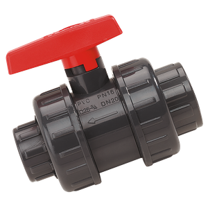 BSP F/F PVC 10 BAR BALL VALVE