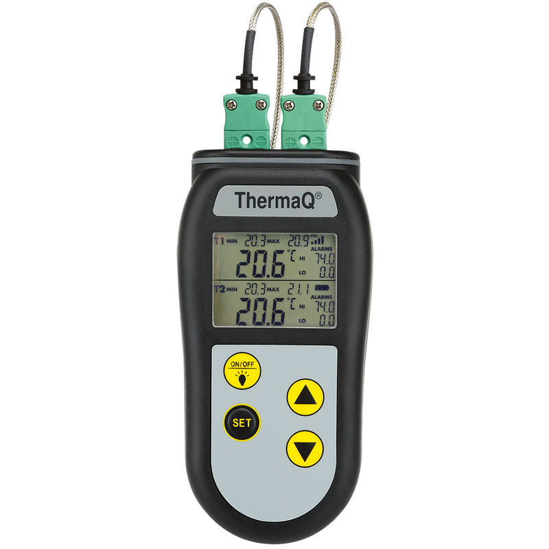 THERMA Q THERMOMETER 2 CHANNEL K TYPE