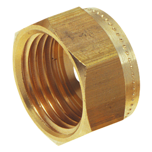 OD COMPRESSION NUT BRASS