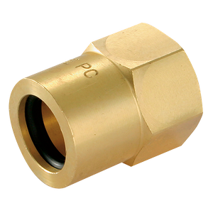 1/2 OD PVC COVERED COPPER TUBE NUT