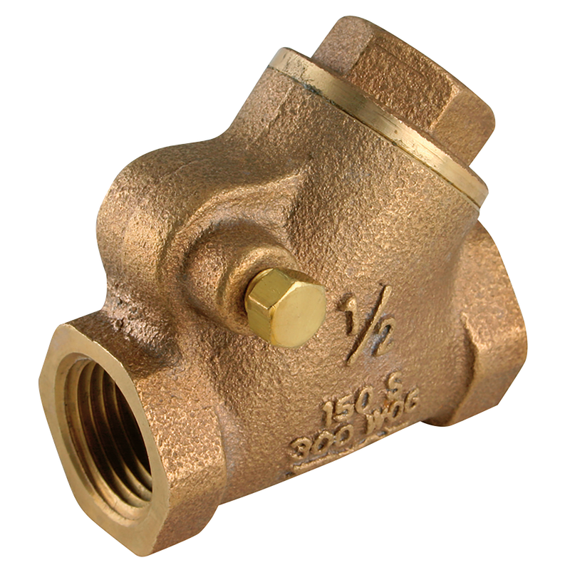 BSPT FXF BZ SWING CHECK VALVE