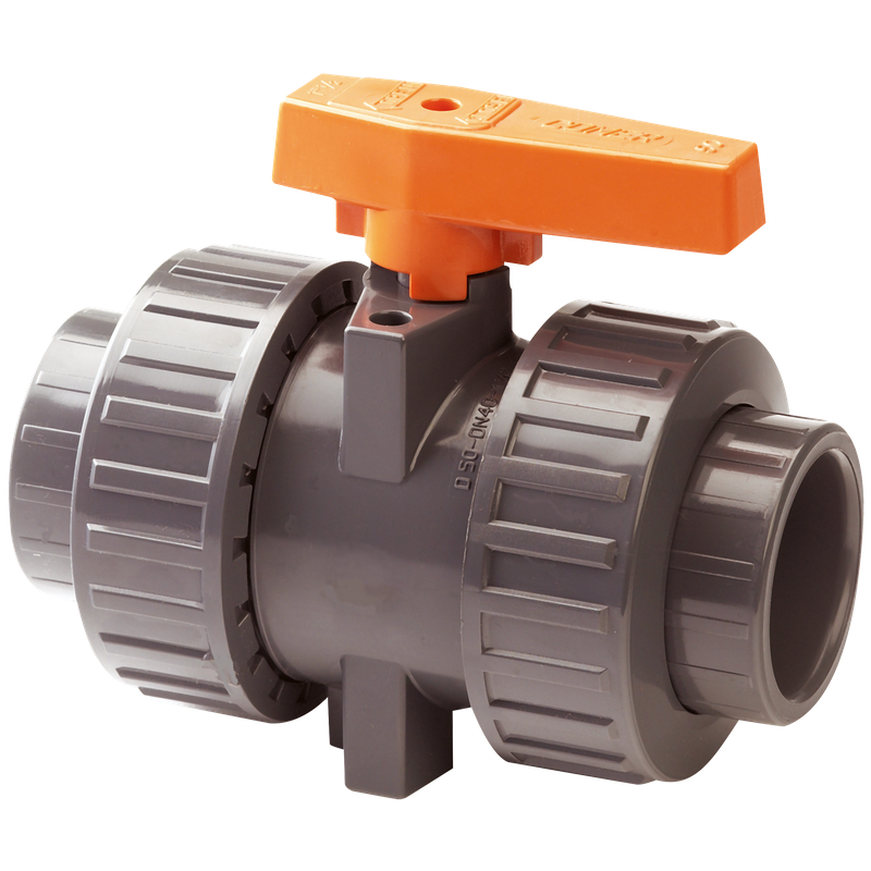 UPVC IND UNION BALL VALVE  EPDM