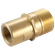 1 NPTF BRASS COUPLING