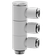 10MM X 1/4 BSPP S7000 TRI ADJ BAN  3 OUT