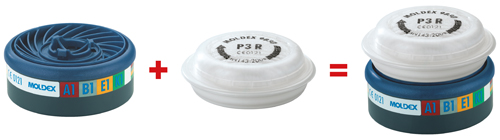 MOLDEX 7000/9000 P3 Particulate Filter