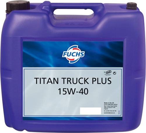 FUCHS 'Titan Truck Plus' 15W-40 Oil 20L