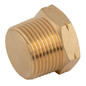 SOLD BRASS MALE PLUG