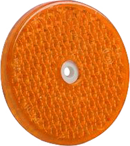 Round Reflector Amber-Multipack