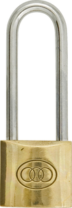 Padlocks Brass Long Shackle 38mm