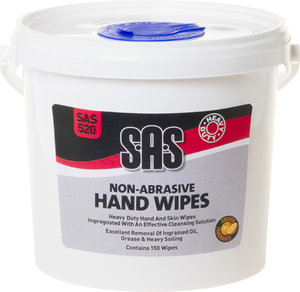 S.A.S Hand Wipes - Non-Abrasive Tub