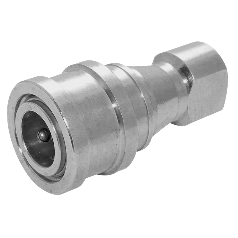 NPT FEM ISO B STEEL COUPLING