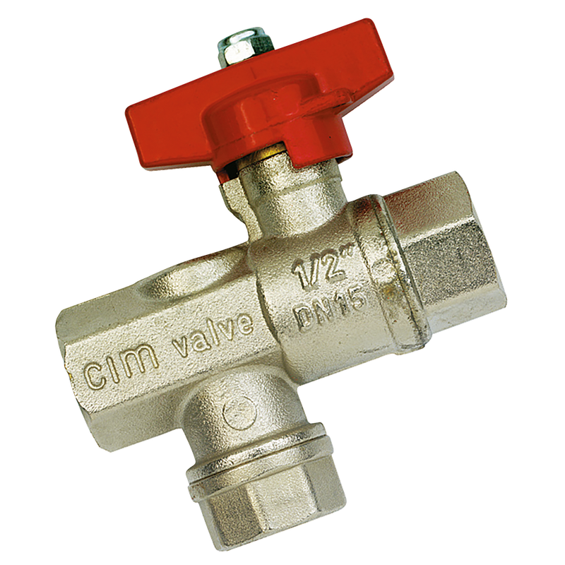 BSP FEM BALL VALVE & STRAINER