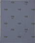 Emery Sheets Blue 230 x 280mm 150 grit