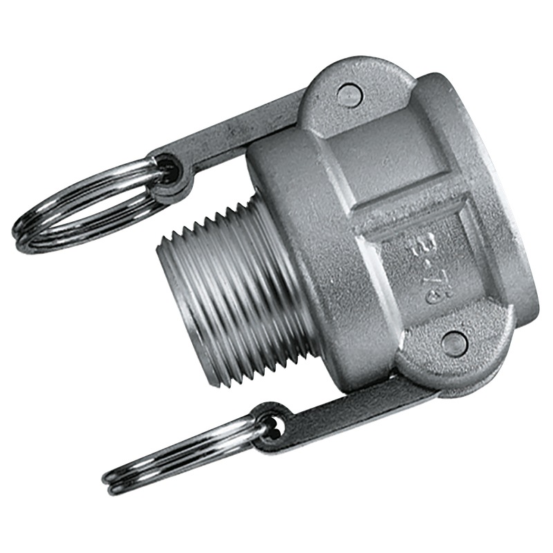 MALE COUPLER TYPE B ALUMINIUM