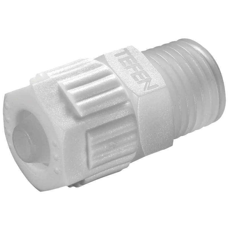 MALE CONNECTOR PVDF