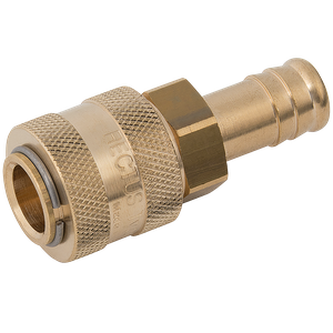 HOSETAIL   COUPLING BRASS UNPLATED