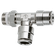 10MM OD X 1/4 BSP SWIVEL RUN TEE