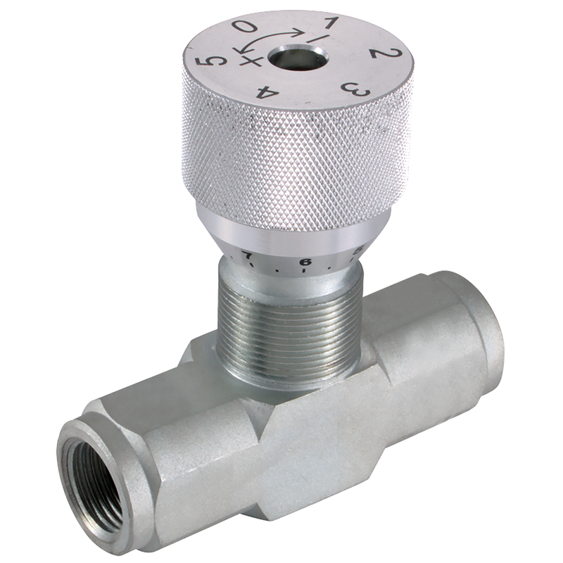 BSPP BI-DI FLOW CONTROL VALVE