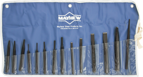 MAYHEW Punch & Chisel Set 14-pce