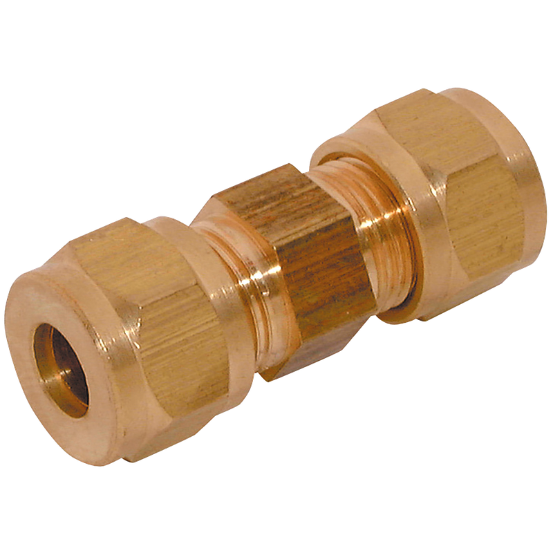 OD EQUAL BRASS CONNECTOR