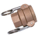 1    NPT  FEM  COUPLER TYPE D BRASS