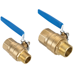 MALE/FEM BRASS AIRPIPE BALL VALVE