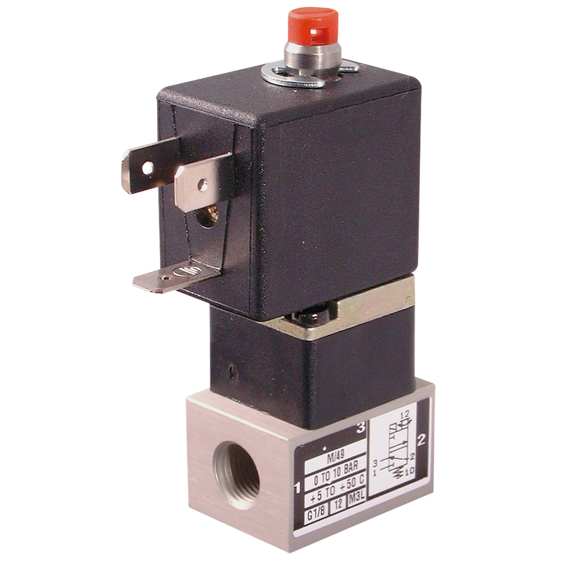 G1/8 3/2 SOLENOID VALVE